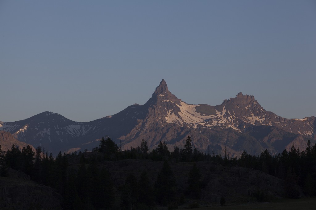 The edge of the Absaroka wilderness, Wyoming